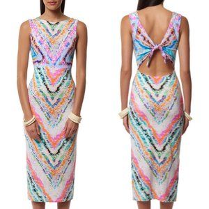 Mara Hoffman Rainbow Tie Back Dress